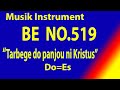 BUKU ENDE NO 519 TARBEGE DO PANJOU NI KRISTUS  Do=Es  dengan instrument musik pengiring