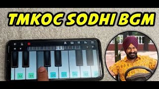 TMKOC Sodhi theme song on piano