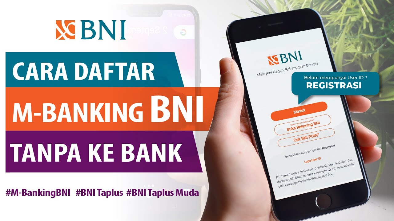 Daftar BNI Mobile - Cara Registrasi Mobile Banking BNI Lewat HP - YouTube