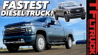 New 2020 Chevy HD Diesel Impresses with Speed, But Is It Enough to Beat the F-250?