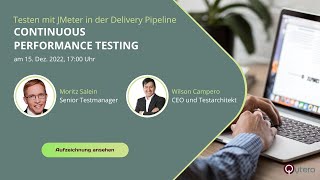 Continuous Performance Testing in DevOps (JMeter, GitHub Actions, AWS) 📈 Lasttest / Performancetest