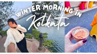 Winter Morning in Kolkata🌷Stroll at Ravindra Sarovar, Sharma Tea, and Cozy Home Vibes| Kolkata Life