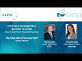 EOcafe Creating & Growing a New Business in Europe