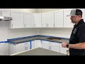 Use Epoxy To Resurface Countertops To Make A Faux StoneMarble Look  DIY Countertop Remodel Ideas