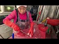 【4k】busan travel guide │grilled hagfish │korean street food │eel cutting skills │ep.1