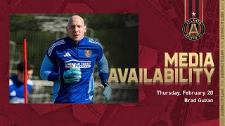 Brad Guzan chats with media ahead of Home Opener vs. Montréal