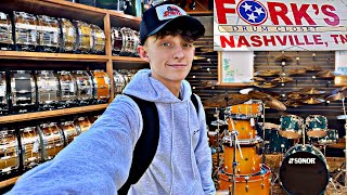 I Visited Nashville's Most Famous Drumming Shop