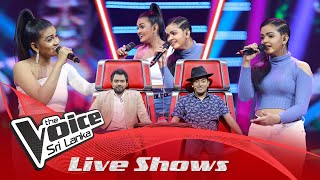 Tiney \u0026 Nawanjana | Ralle Kiri Welle (රැල්ලේ කිරි වැල්ලේ) | Live Shows | The Voice Sri Lanka