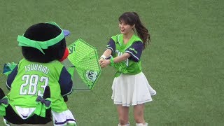 20180408 東京ヤクルトPassion#9 JURAさんにちょっかいを出すつばみちゃん「東京音頭」