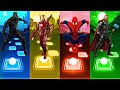 Tiles Hop EDM Rush - Blackpanther vs Ironman vs Spiderman vs Thor