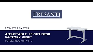 How To Reset ODP-10557 Adjustable Height Desk