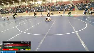 2020 TOA Bigfoot/7004 10U Boys 67 Kellen Eva Unattached Vs Keller Watt North Montana Wrestling Clu