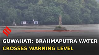 Brahmaputra River’s water crosses warning level in Guwahati