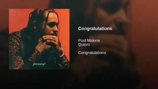 Post Malone Congratulations MP3 Download 320kbps