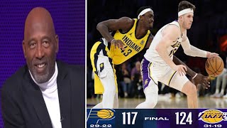 Austin Reaves EXPLODES for 45! James Worthy Reacts to Lakers’ Gritty Win Over Pacers