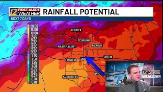 First Alert Weather Breakdown with Meteorologist Evan Thomason on the stormy week ahead