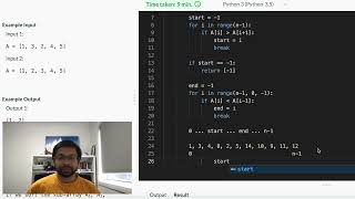 Maximum Unsorted Subarray - Coding Interview Course