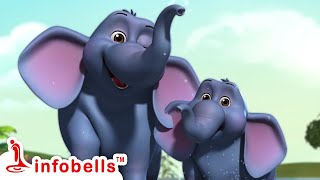 Enugu Pedda Enugu | Telugu Rhymes and cartoons for Children | Infobells