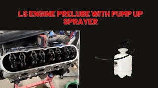 LS Engine Pre Priming the Oiling System