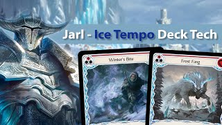 Jarl Ice Aggro Deck Tech + Gameplay: Flesh and Blood TCG