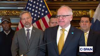 Minnesota Gov. Tim Walz: "The federal government needs to pay for what they broke here."