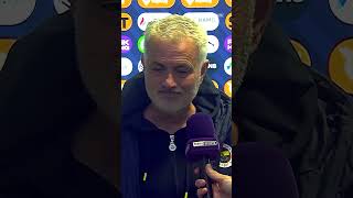 Fenerbahçe Teknik Direktörü Jose Mourinho'dan Derbi Maçı Sonrası Açıklamalar #shorts