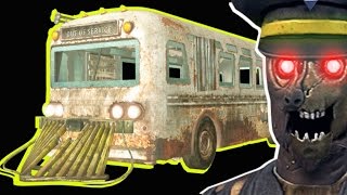 DRIVABLE TRANZIT BUS - ROUTE B MOD! Black Ops 3 Zombies Tools Gameplay