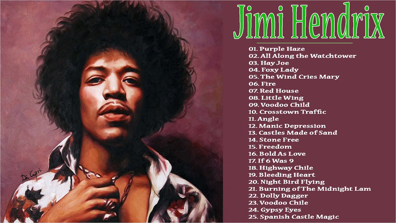 Jimi Hendrix Greatest Hits Full Album || The Best Of Jimi Hendrix - YouTube