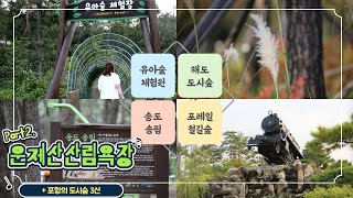 포항 운제산산림욕장, 포항의 도시숲 3선철길숲, 해도도시숲, 송도송림