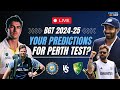 🔴LIVE IND vs AUS, 1st Test: Countdown Begins For BGT 2024-25 | Perth Test Preview | #BGT #INDvsAUS