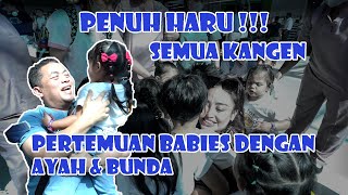 PENUH HARU !!13 BABIES JEMPUT AYAH BUNDA KE BANDARA!!!