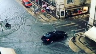 Leállt a lisszaboni metró is, miután özönvíz zúdult a városra