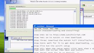 Autoit - Lesson One(Downloading And Installing)