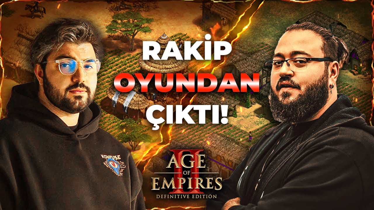 Raki̇p Oyundan çikti Age Of Empires Ii Swaggybark Youtube