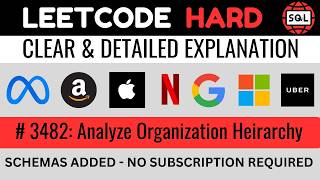 Most People Fail This SQL Interview Question | LeetCode HARD 3482 - Recursive CTE Logic Explained