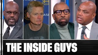 The Guys React to Warriors-Rockets + Steve Kerr's Postgame Comments 👀 | NBA on TNT