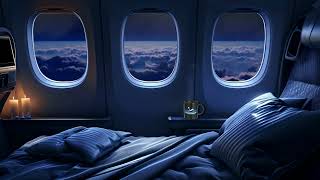 Jet Engine Airplane White Noise | Relax , Study, Sleep | 10 Hours Calming Flight Sound ASMR
