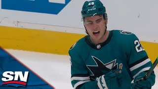 Sharks forward Timo Meier Goes End-To-End With A Powerful Finish