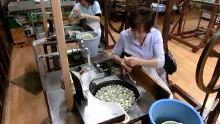 牛首紬ができるまで～日本3大紬「牛首紬」～