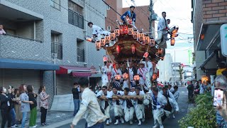 令和5年　神戸市東灘区　本山地区　保久良神社春祭り　本宮　小路區だんじり　トバセモドセ