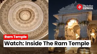 Ram Mandir Inside View: Inside The Ram Temple In Ayodhya | Ayodhya Ram Mandir