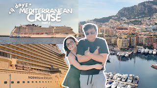 raw weekly vlog inside the cruise ship, walking tour of italy \u0026 spain, food trip!