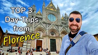 TOP 3 DAY TRIPS FROM FLORENCE 2021 | Tuscan Side Trips in One Day