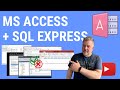 How to Design Tables in SQL Express for Use with MS Access