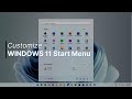 How To Customize Windows 11 Start Menu | Change The Look!