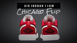 CHICAGO FLIP 2021 Air Jordan 1 Low FIRST LOOK