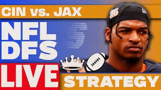Bengals-Jaguars Showdown Strategy MNF Week 13 DFS Picks | NFL DFS Strategy