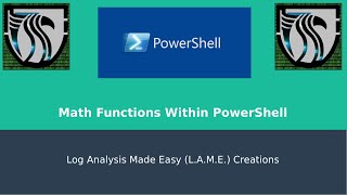 Math Functions Within PowerShell