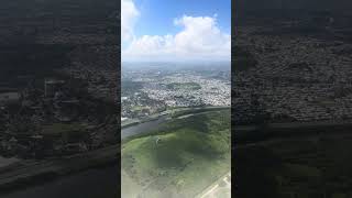 Llegando al aeropuerto de Puerto Rico