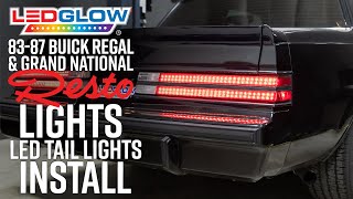 LEDGlow RestoLights | How to Install 1983-1987 Buick Regal and Grand National LED Tail Lights